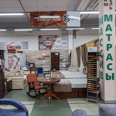 Салон Мебель Массив в ТЦ ТОРГОВЫЙ ДВОР. Шоурум 2