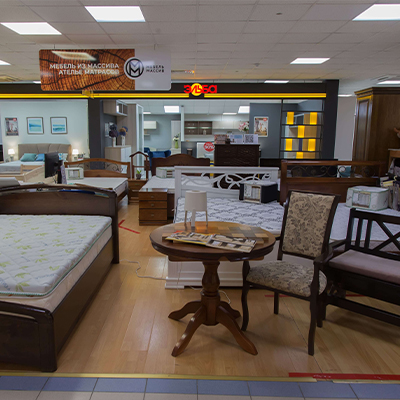 Салон Мебель Массив в МЦ МЕБЕЛЬ СИТИ. Шоурум 2