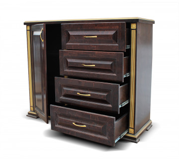 Комод Грета дверка и ящики из дуба