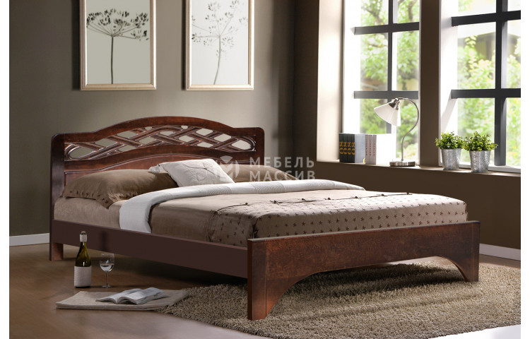 Кровать Вирсавия (из дуба)