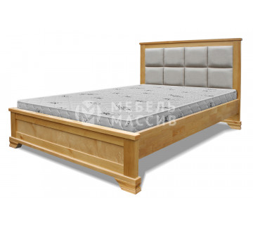 Кровать Классика с мягкой вставкой