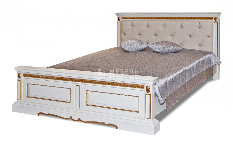 Кровать Милано с каретной стяжкой