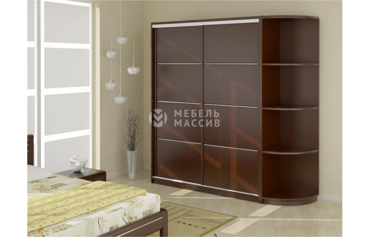 Шкаф-купе 2-х створчатый Вермонт с уголком