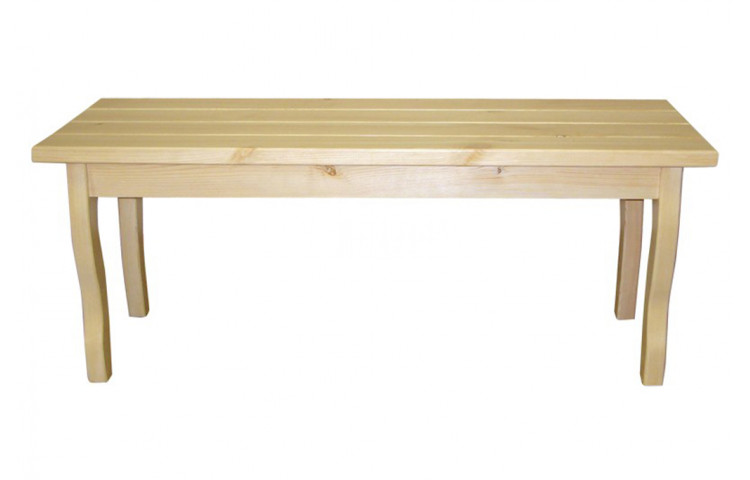 Лавка без спинки Дачник (сосна)